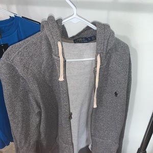 Polo Zip Up Hoodie